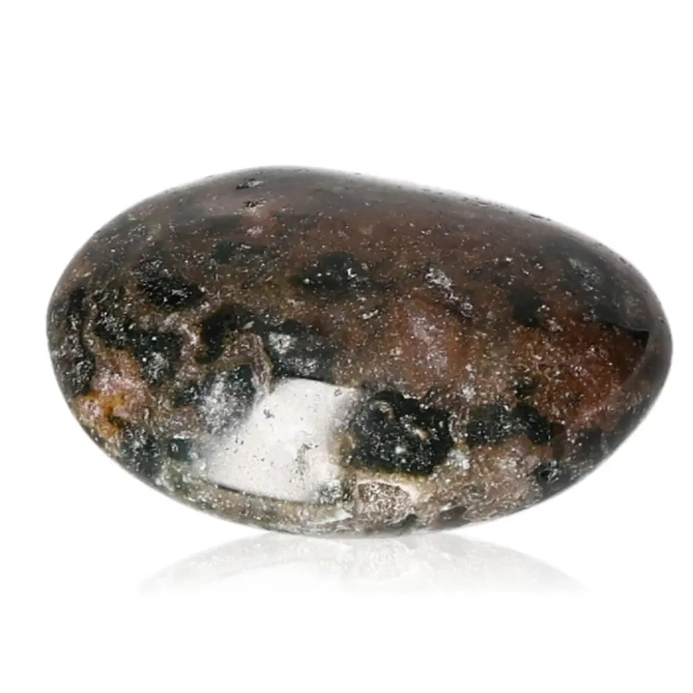 Tumbled Jasper gemstone for stress reduction, peace, and balance.