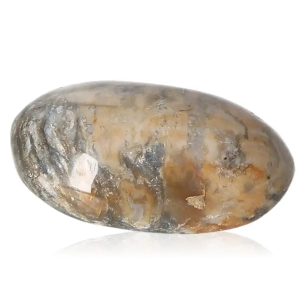 Tumbled Jasper stone offering peace, harmony, and balance, promoting tranquility and positive energy. Ideal for stress relief and well-being.