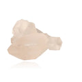 Rough crystal quartz cluster showcasing natural elegance and unique colors, a decorative piece reflecting Earth's artistic beauty.