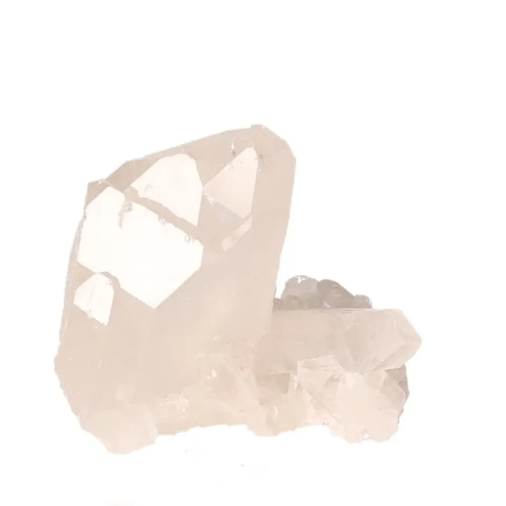 Rough Crystal Quartz Cluster gemstone displaying natural beauty and energy for healing and transformation.