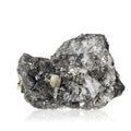 Stunning pyrite with sphalerite and quartz gemstone from Sylvia Crystals, showcasing luxury and spiritual energy in a decorative piece.