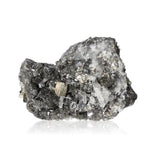 Stunning pyrite with sphalerite and quartz gemstone from Sylvia Crystals, showcasing luxury and spiritual energy in a decorative piece.