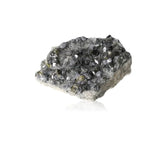 Premium Sphalerite with Quartz and Galena crystal cluster, elegant mineral blend for spiritual enrichment from Sylvia Crystals.
