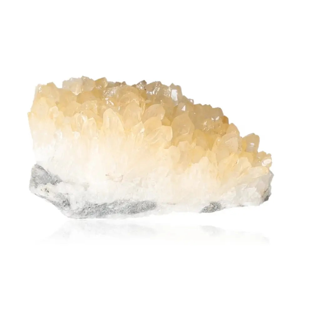 Citrine crystal with radiant energy, known for stimulating action and inspiring ambition. Ideal for transformation and success seekers.