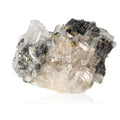 Quartz crystal with Sphalerite and Chalcopyrite from Sylvia Crystals, showcasing its natural elegance and spiritual energy properties.