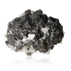 Sphalerite with Quartz crystal showcasing its natural beauty, premium quality curated by Sylvia Crystals for metaphysical synergy.