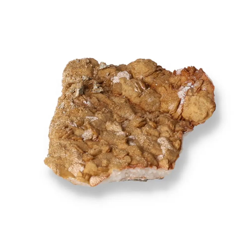 Milky Quartz with Siderite crystal, ideal for calming and grounding emotions. Perfect for enhancing tranquility and emotional balance.