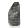 Labradorite Polished Cut Base by Sylvia Crystals showcasing natural iridescence and sleek design, ethically sourced and crafted.