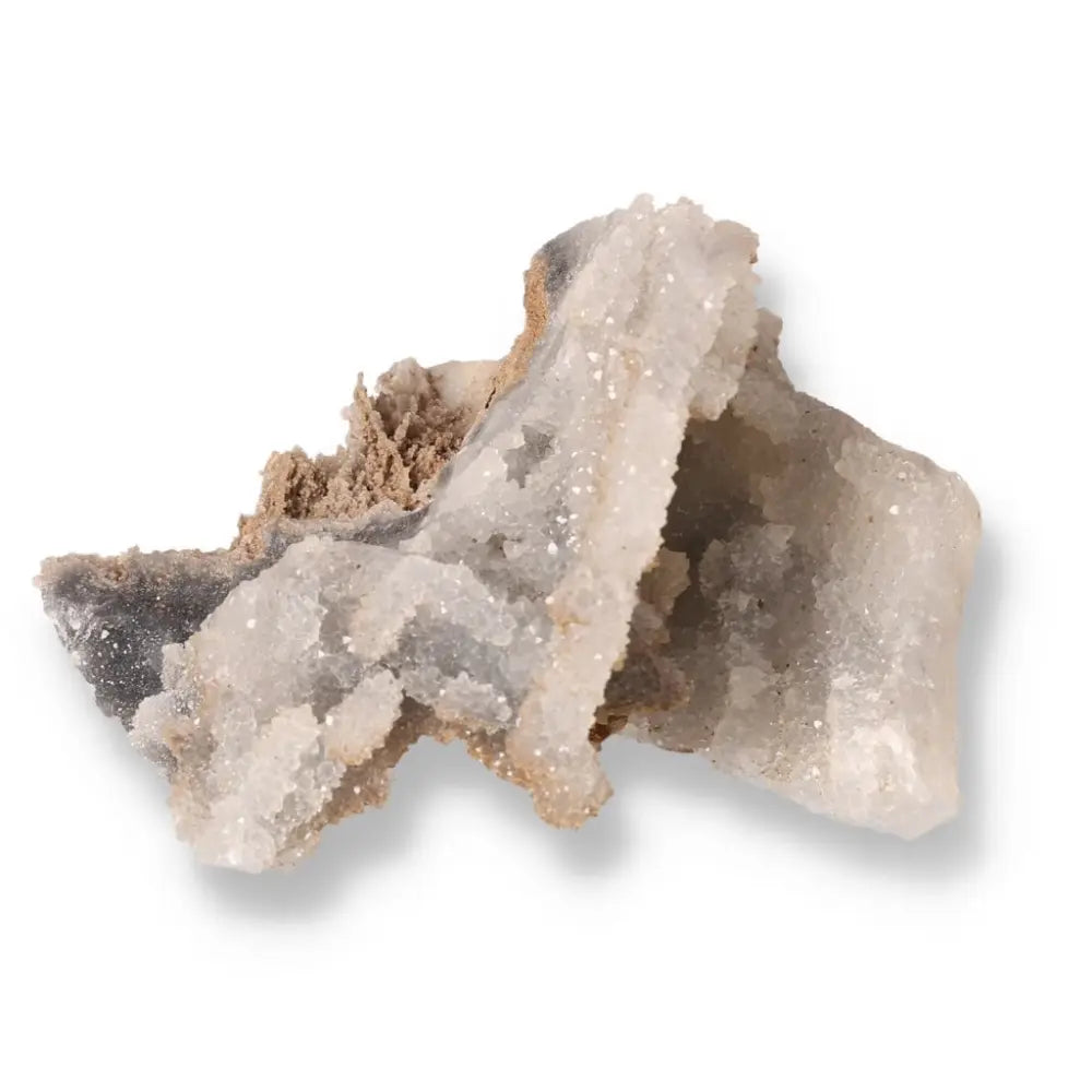 Raw quartz crystal showcasing its natural beauty and mystical properties, ideal for spiritual energy and healing.