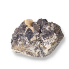 Galena with quartz and pyrite mineral stone, known for its protective and grounding properties, ideal for spiritual practices.