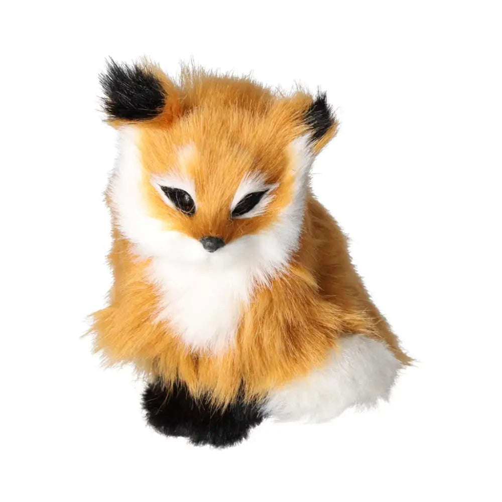 Home Decor Fox 12 cm by Sylvia Crystals, handpicked premium crystal fox ornament, combining luxury and conscious living, elegant design.