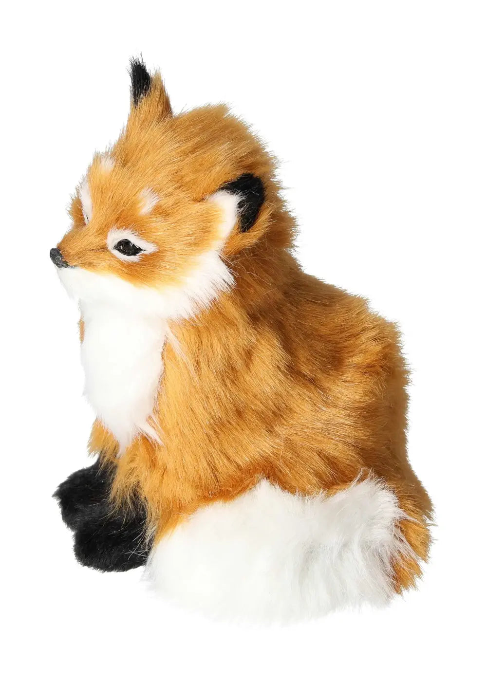 Luxurious 16 cm fox figurine from Sylvia Crystals, featuring exquisite craft and spiritual elegance in home decor design.