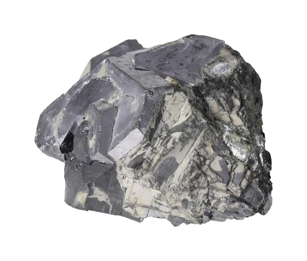 Chalcopyrite, Galena, Sphalerite, and Quartz crystal cluster from Sylvia Crystals showcasing superior quality and unique properties.