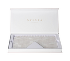 White Jade Eye Mask 634885 in elegant packaging, featuring pure white jade stones for cooling, depuffing, and enhancing serum absorption.