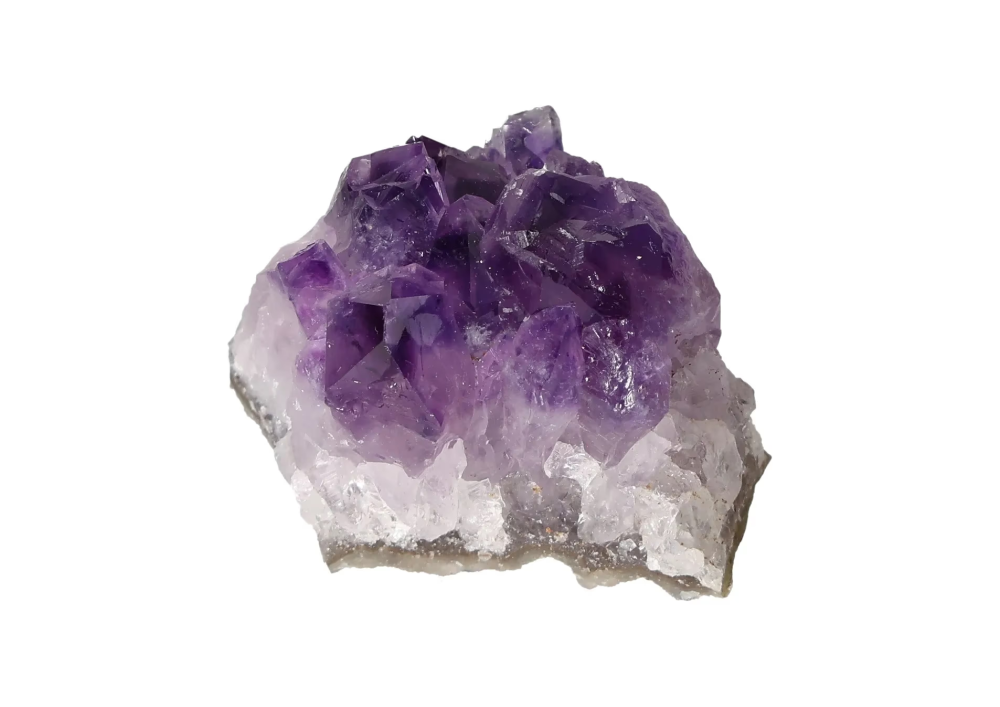 Amethyst Rough Druze 636001 crystal for stress reduction and emotional stability