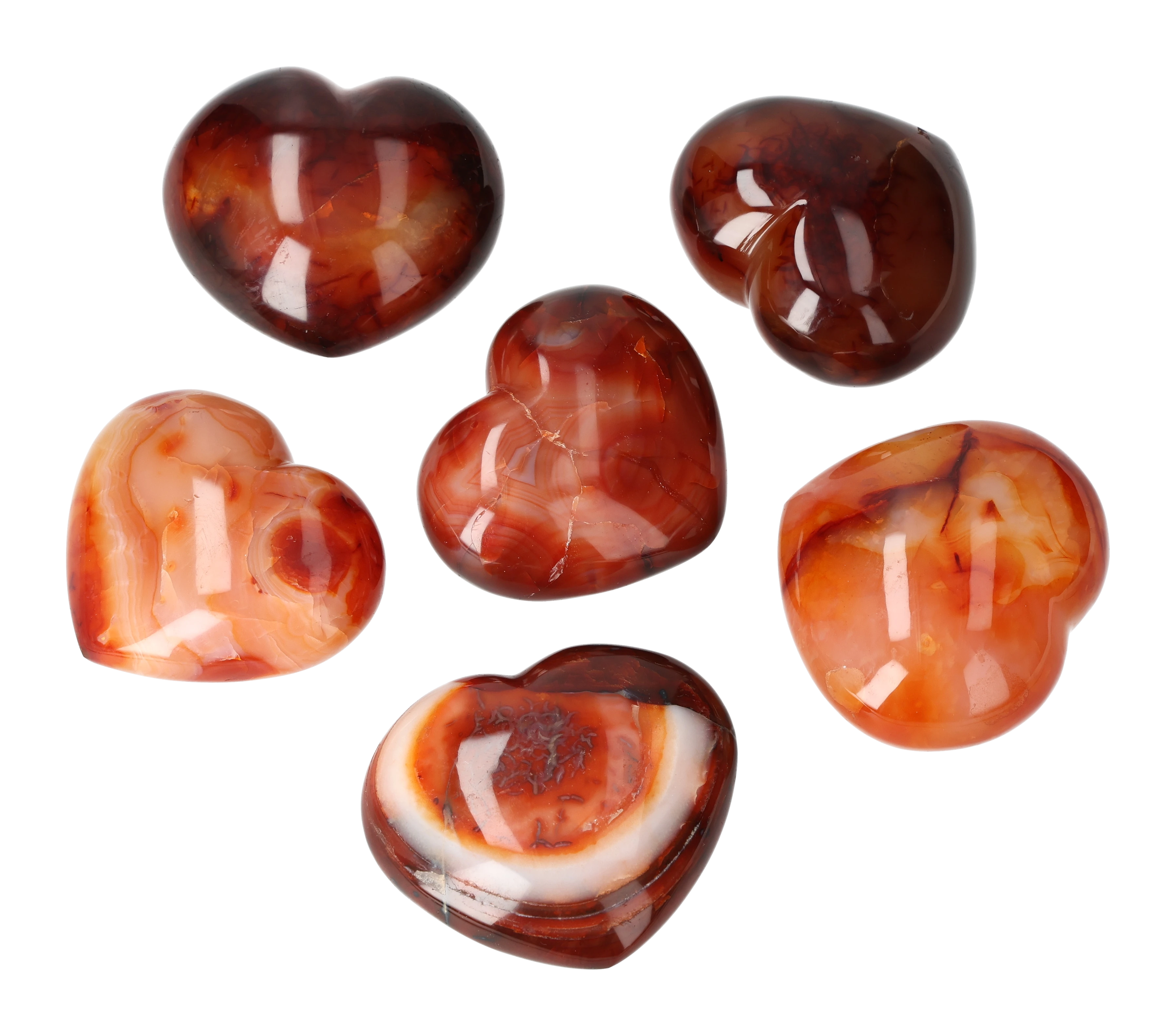 Carnelian Heart 8cm 10000045