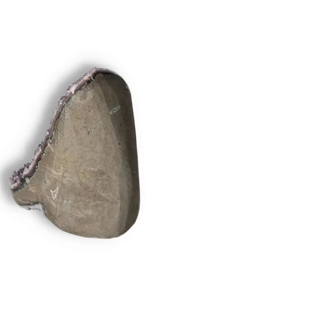 Amethyst Cut Base Geode from Sylvia Crystals, a handpicked stress-relieving gemstone enhancing tranquility and positive energy.