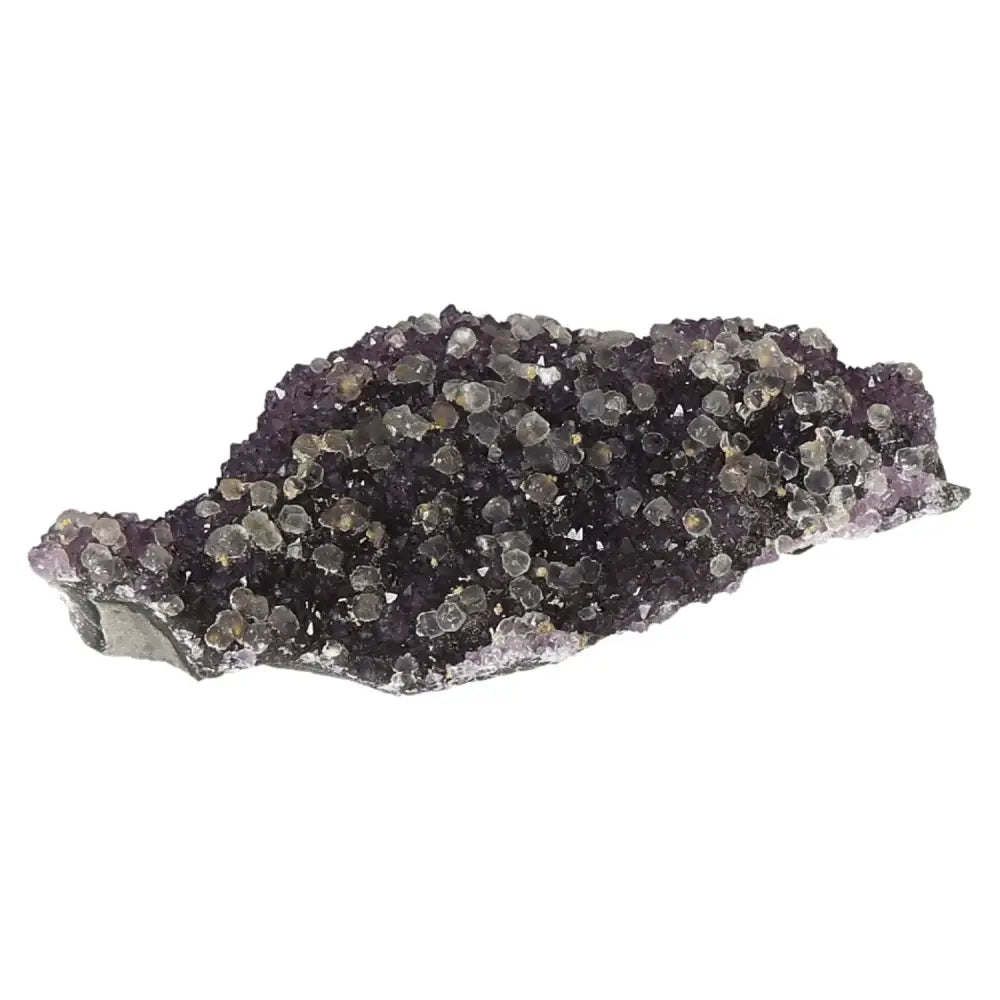 Amethyst Druze from Sylvia Crystals, promoting stress relief, energy, and emotional stability.