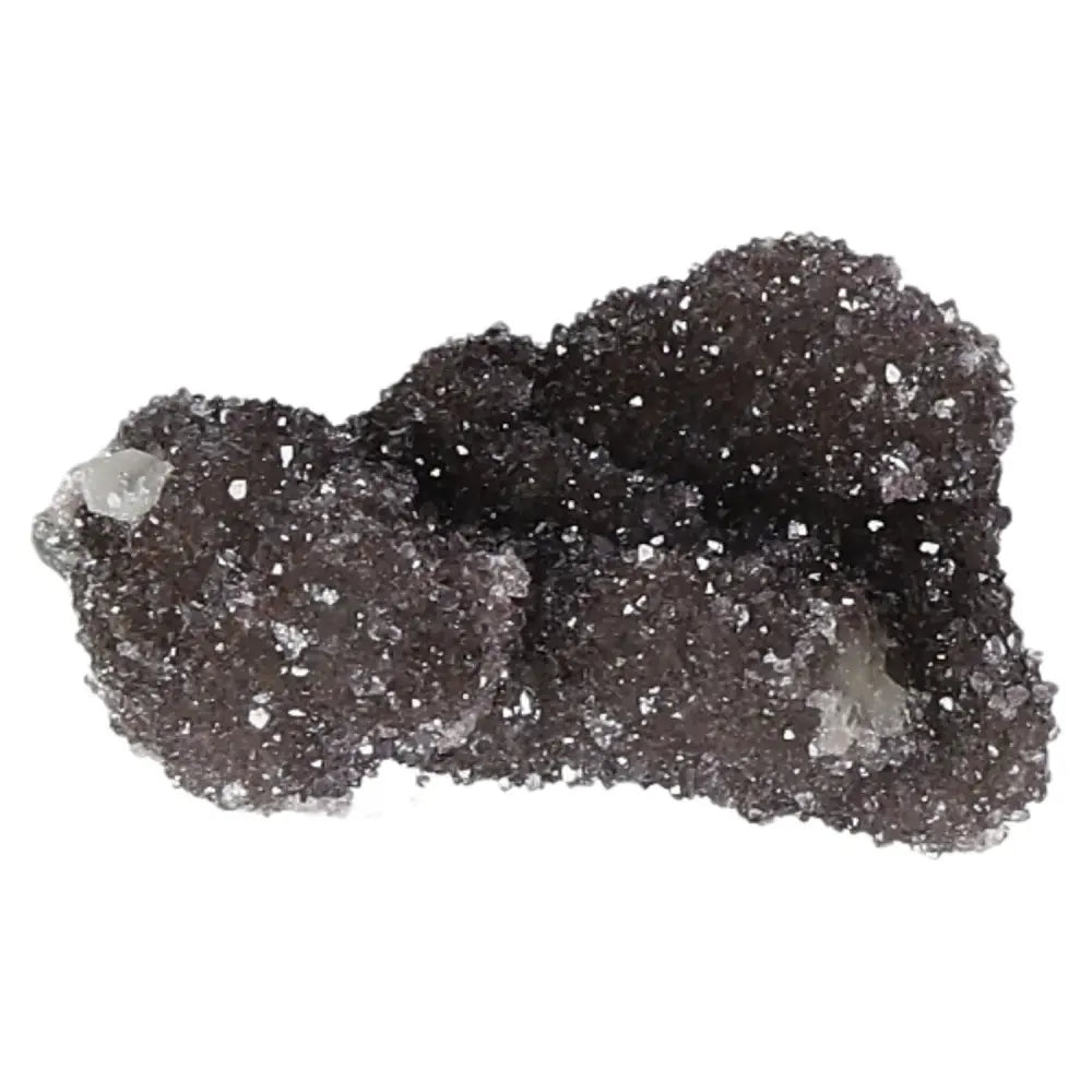 Luxurious Amethyst Druze by Sylvia Crystals, known for stress reduction and enhanced concentration properties.