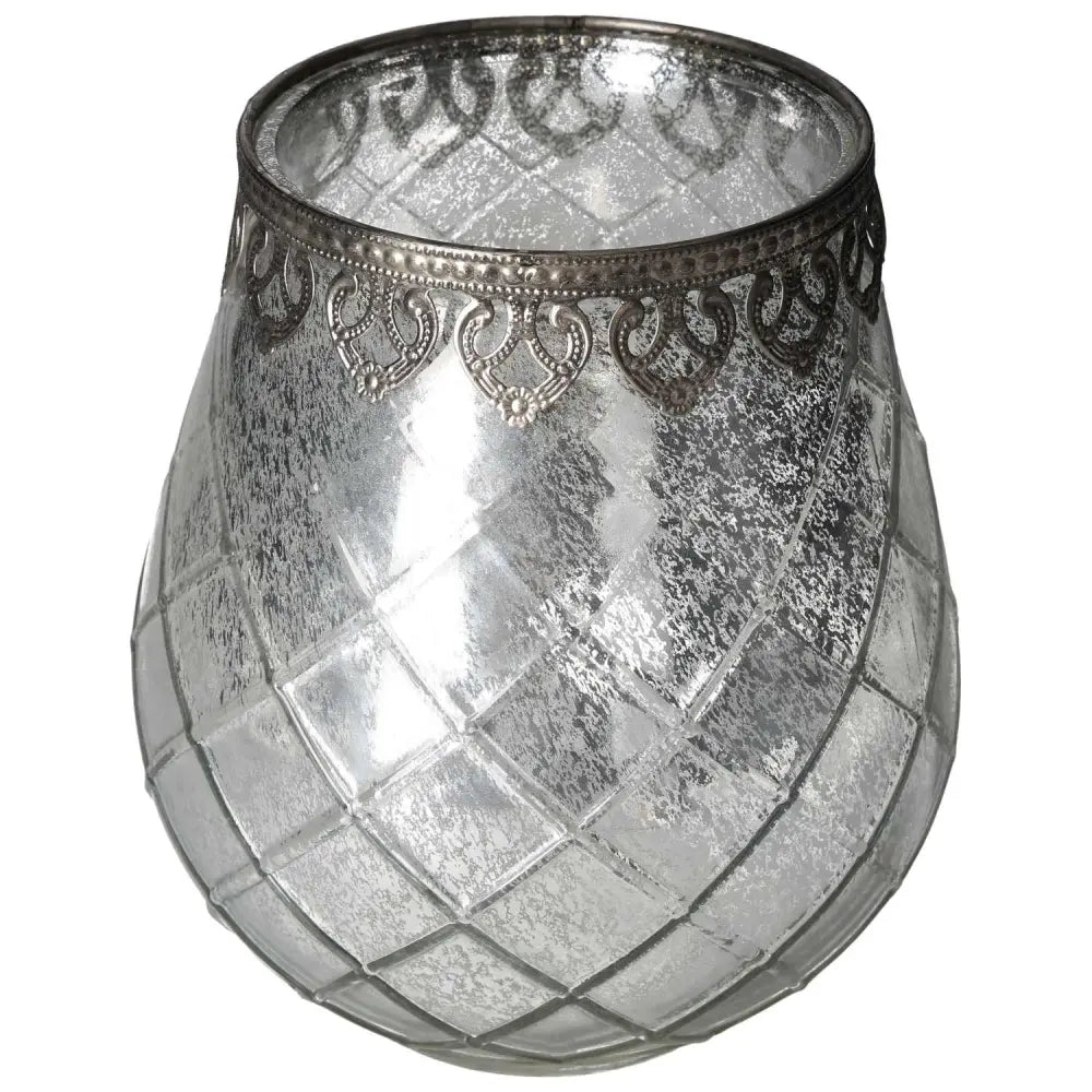 Elegant antique style lantern with intricate detailing, perfect for enhancing any space with timeless charm by Sylvia Crystals.