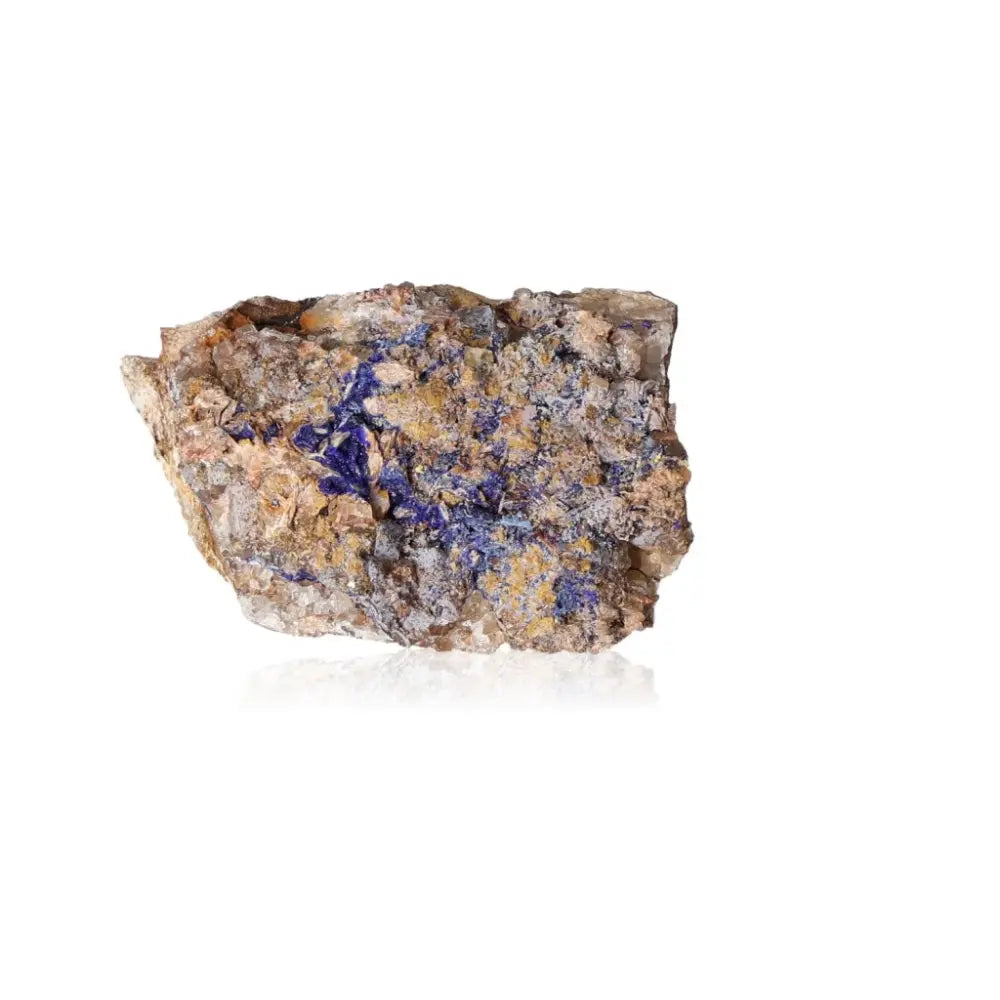 Azurite druzy mineral showcasing vibrant deep blue hues and powerful metaphysical properties for enhanced intuition and spiritual insight.