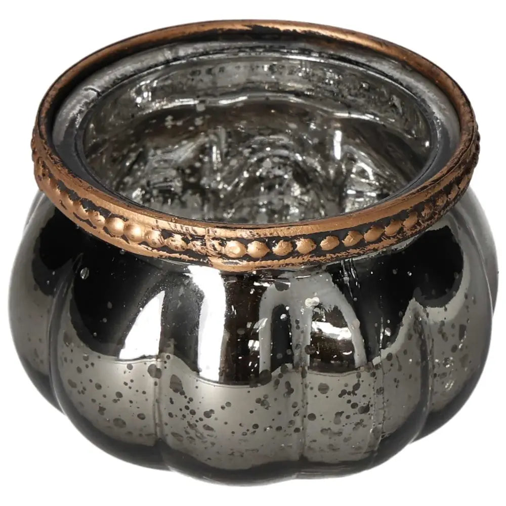 Elegant Black Glass Lantern with sleek design and Sylvia Crystal accents, blending modernity with luxury and spiritual essence.