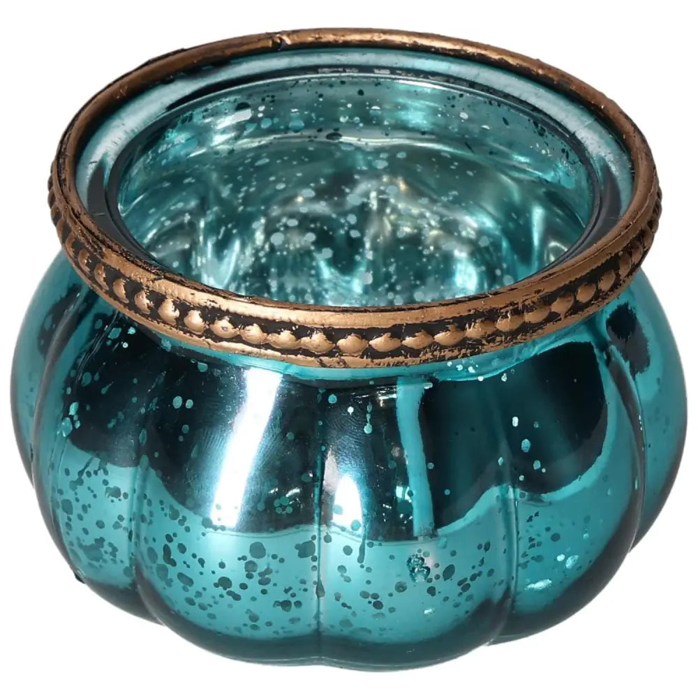 Exquisite Blue Glass Lantern by Sylvia Crystals, featuring elegant design and a touch of spiritual aesthetics for tranquil ambiance.