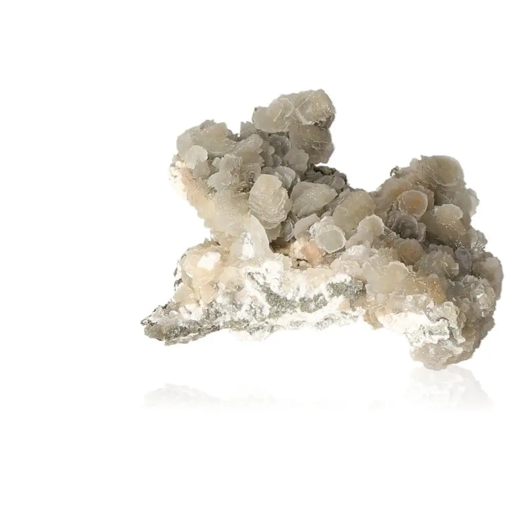 Elegant Sylvia Crystals Calcite gemstone, symbolizing clarity and emotional healing, showcasing its unique radiant beauty.