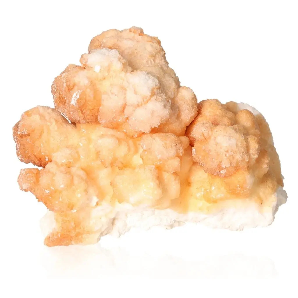 Cave Calcite Stalactite Cluster - Natural Formation with Intricate Textures and Layers