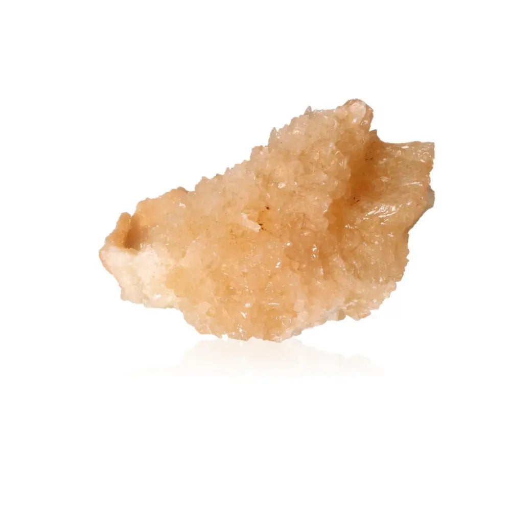 Cave Calcite Stalactite Cluster with intricate textures, showcasing natural growth and energy, perfect for collectors and enthusiasts.