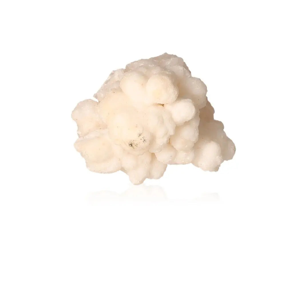 Cave Calcite Stalactite Cluster - Natural mineral formation with intricate shapes and textures for collectors and spiritual exploration.