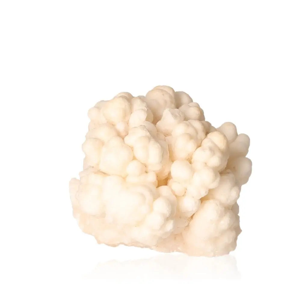 Cave Calcite Stalactite Cluster showcasing natural mineral formations and intricate layered textures, ideal for collectors and spiritual use.