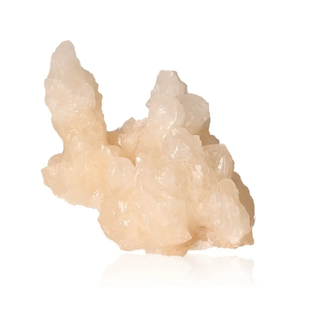 Cave Calcite Stalactite Cluster showcasing natural textures and complex growth patterns, ideal for collectors and spiritual enthusiasts.
