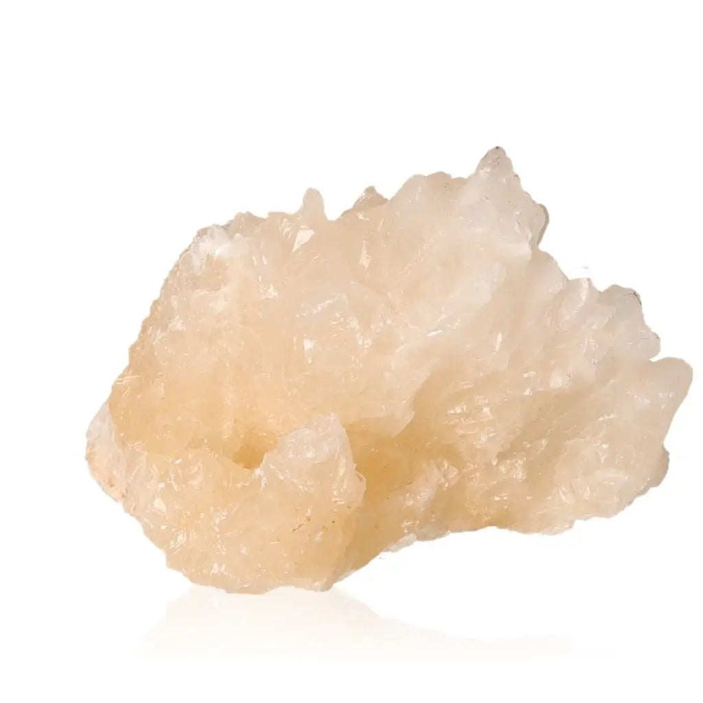 Cave Calcite Stalactite Cluster showcasing intricate natural formations and textures, perfect for collectors and spiritual enthusiasts.