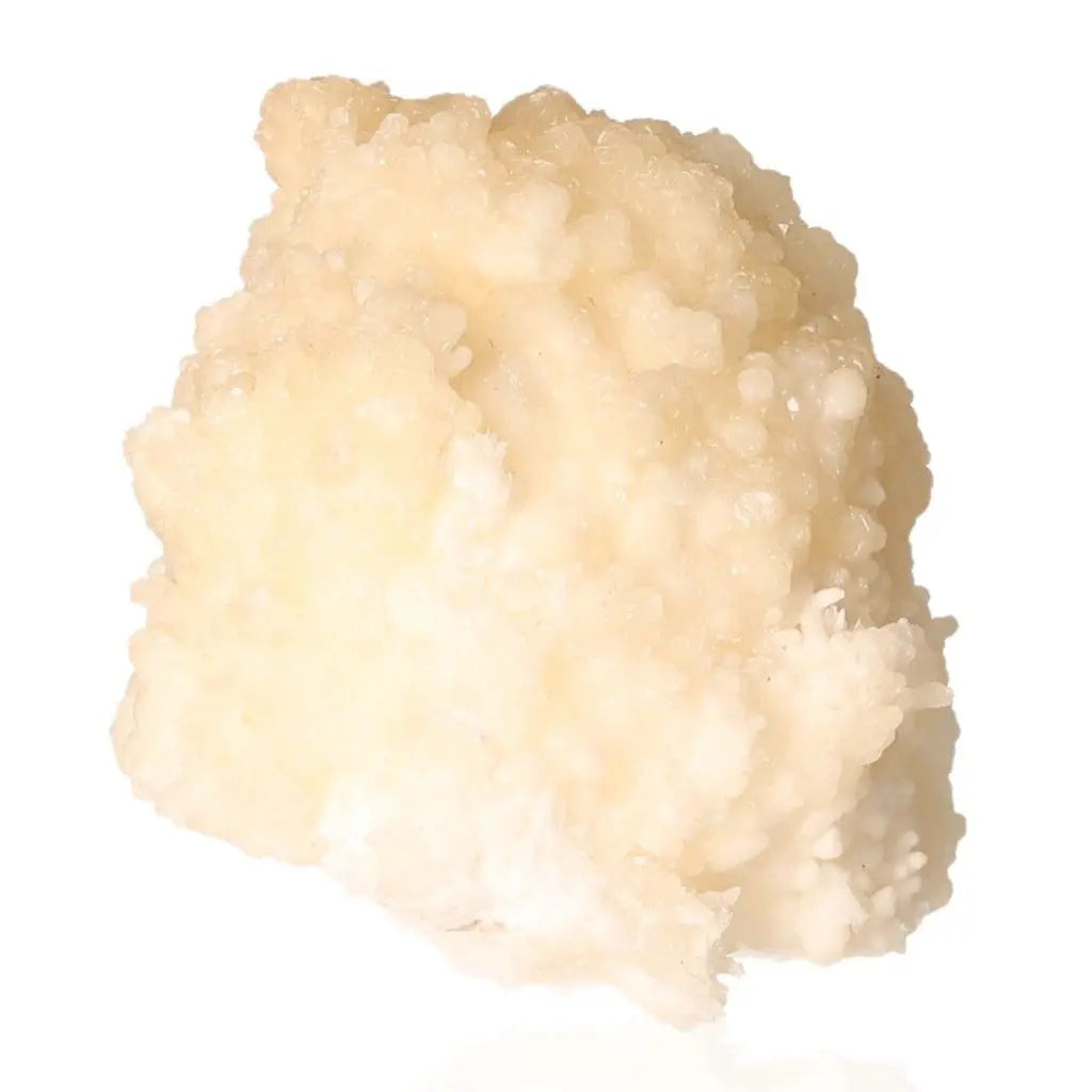 Cave Calcite Stalactite Cluster - Natural mineral formation with intricate textures, representing patience and spiritual growth.