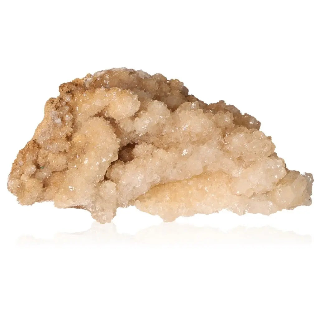 Cave Calcite Stalactite Cluster showcasing natural mineral formations and intricate textures, perfect for collectors and spiritual enthusiasts.