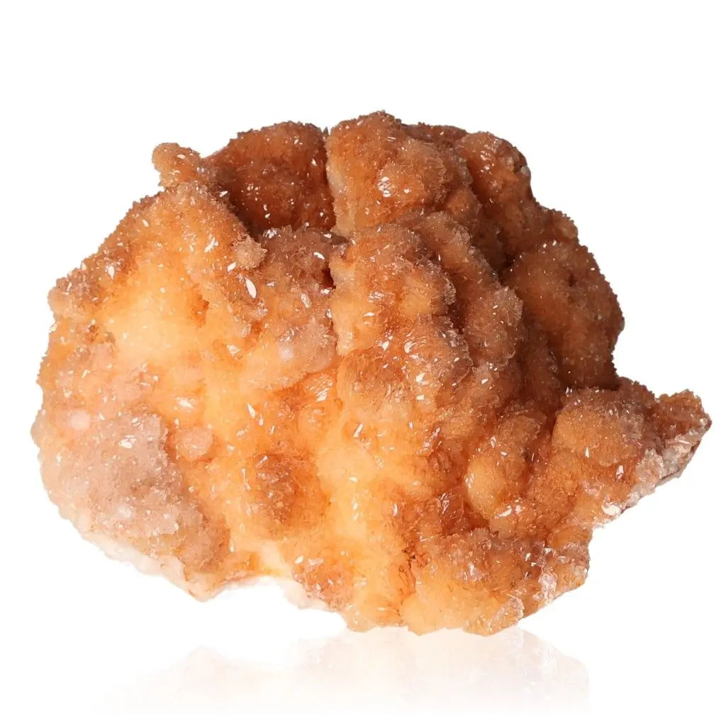 Cave Calcite Stalactite Cluster showcasing natural mineral growth and intricate textures, perfect for collectors and spiritual enthusiasts.