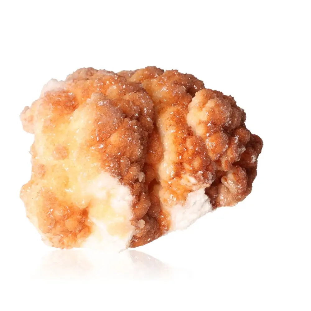 Cave Calcite Stalactite Cluster, natural mineral formation with intricate textures, perfect for collectors and spiritual decor.