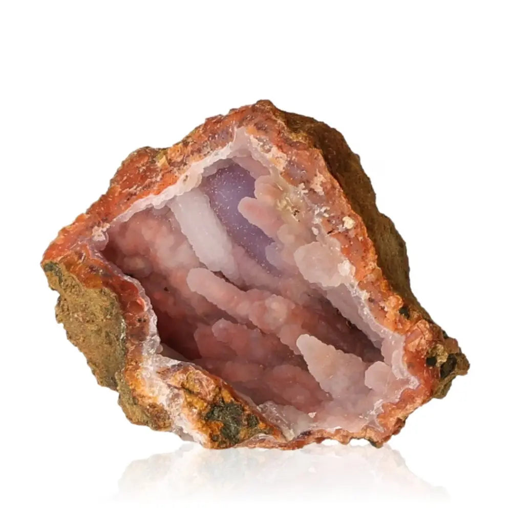Chalcedony Stalactite from Sylvia Crystals showcasing natural beauty and metaphysical properties in unique formation