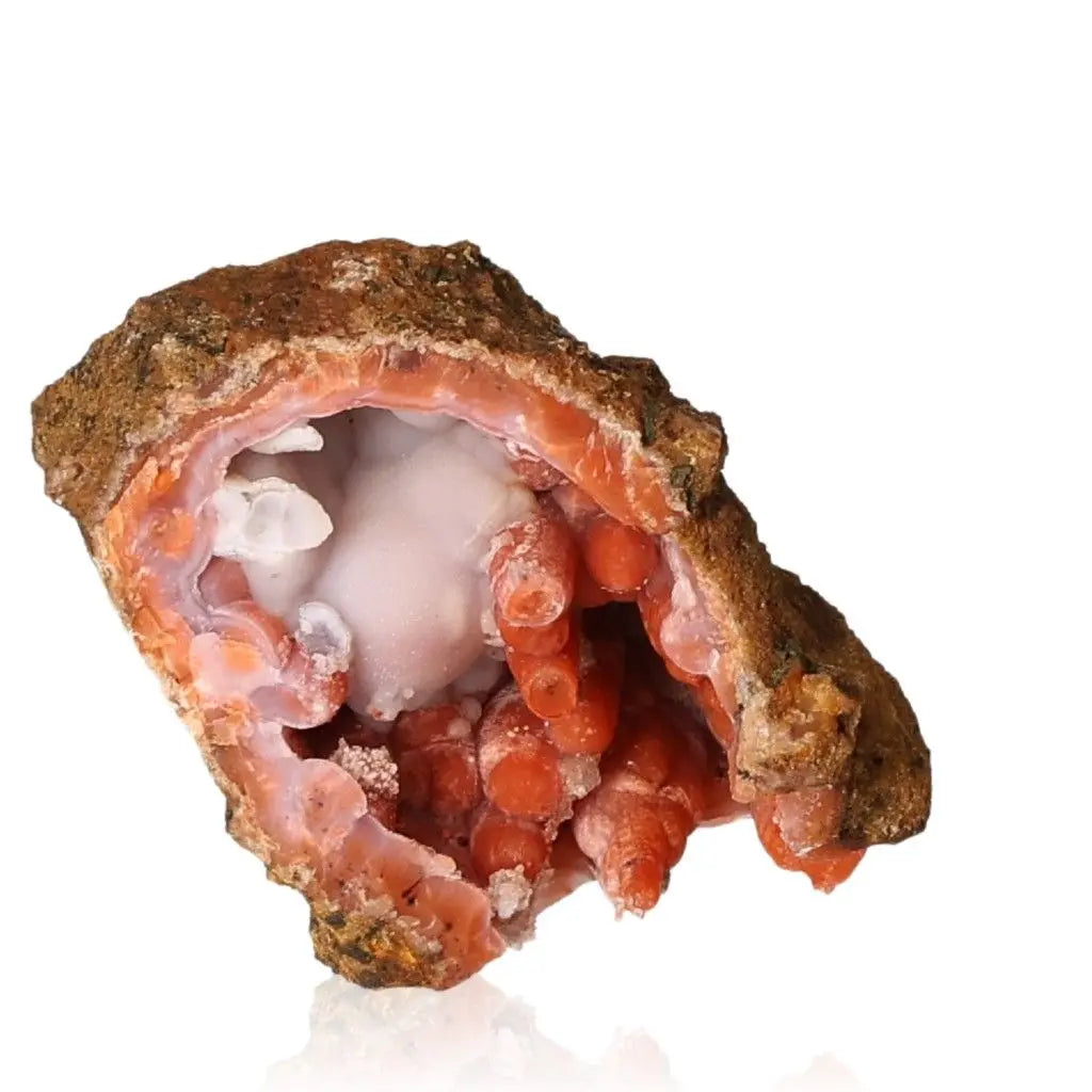 Chalcedony Stalactite from Sylvia Crystals showcasing natural elegance and luxury craftsmanship.