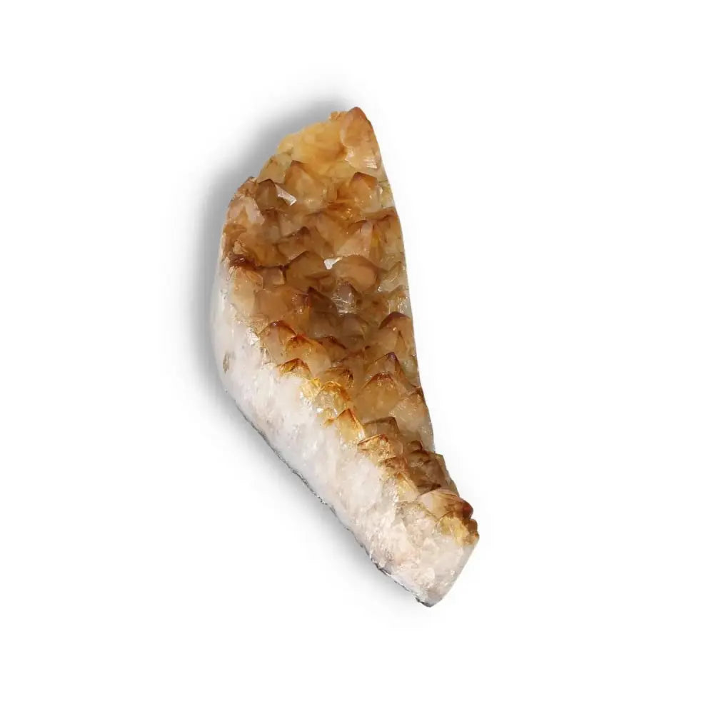 Premium Citrine Druze from Sylvia Crystals, symbolizing luxury and spiritual growth. Perfect for inspiration and action stimulation.