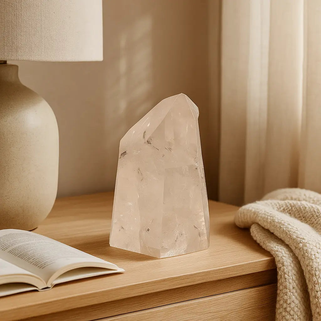 Collector’s Grade Lemurian Quartz Obelisk Sylvia Crystals Sp. z o.o.