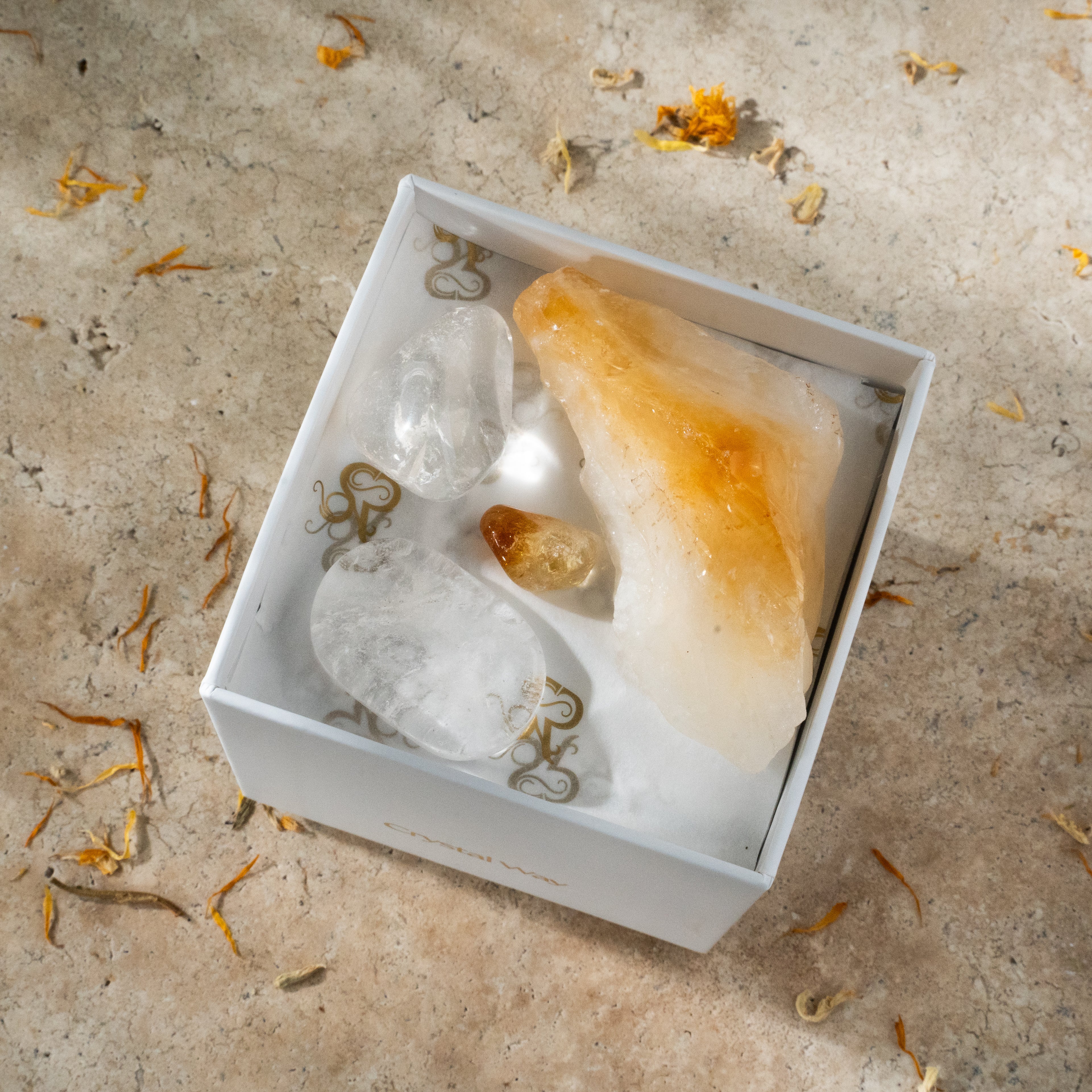 Gemini Zodiac Crystal Set Stones for Clarity and Adaptability 001234