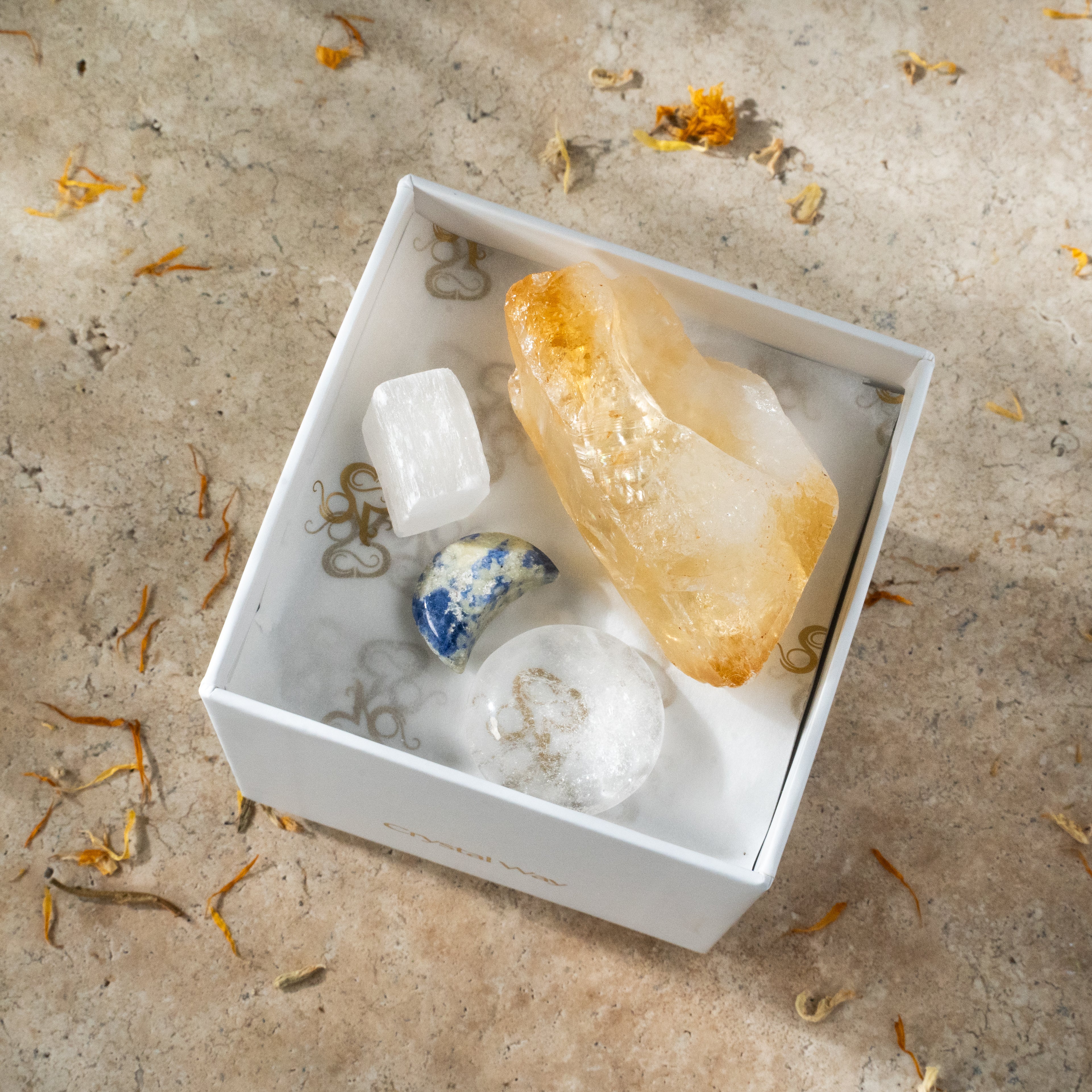 Sagittarius Zodiac Crystal Set  Stones for Exploration and Truth  Bag 001234