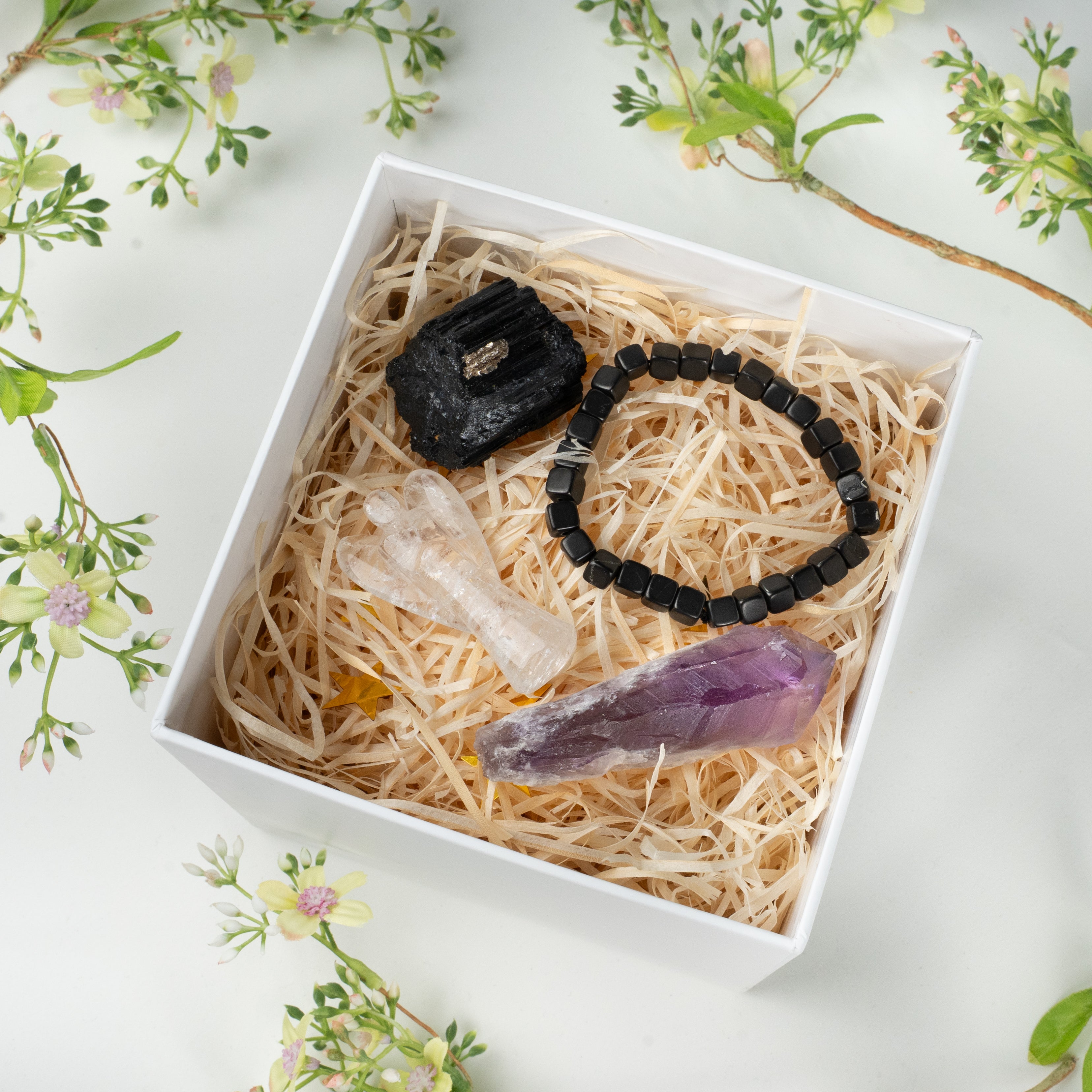 BOX Protection  Crystal Jewelry Set 000008