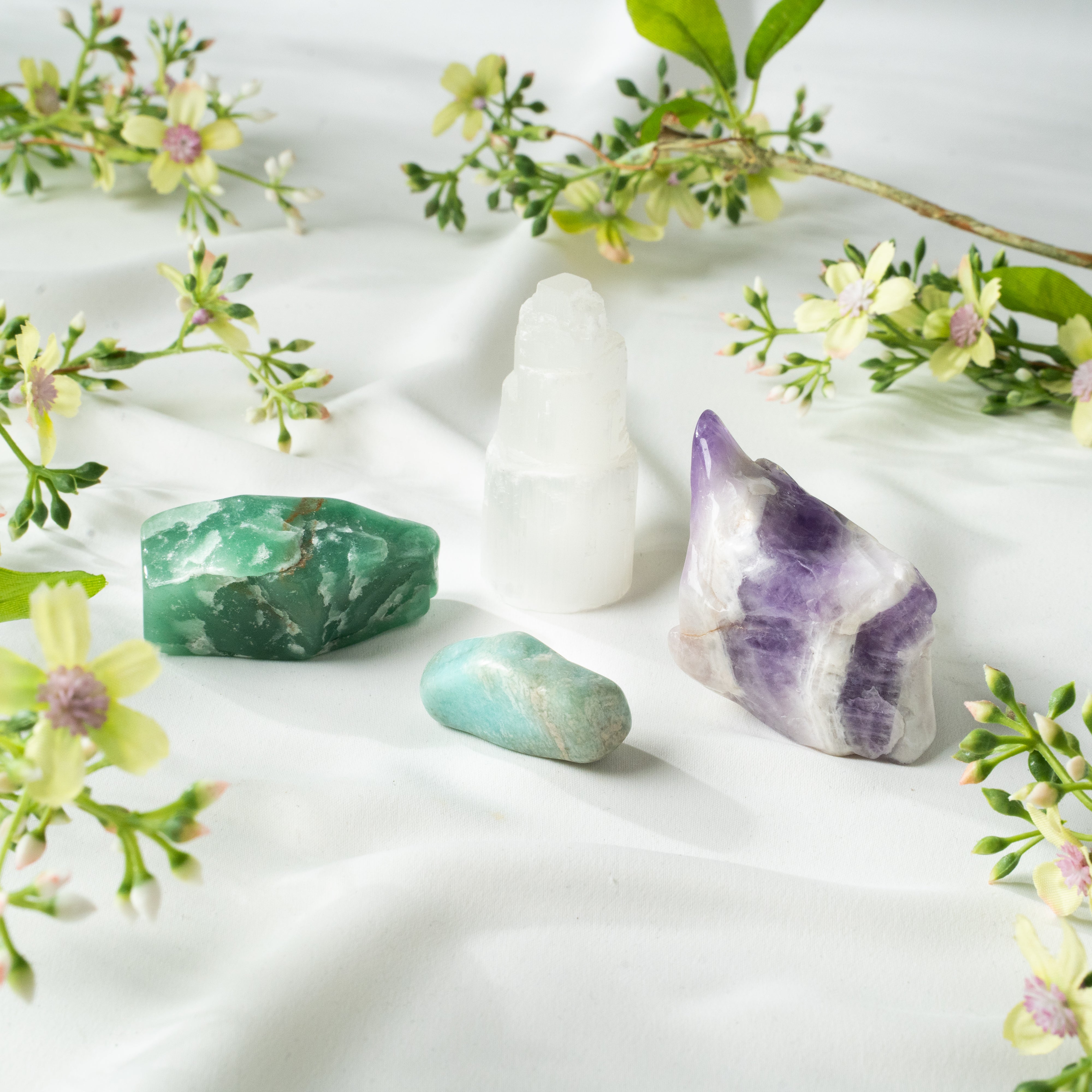 BAG Calm Harmony Natural Crystal Set 000014