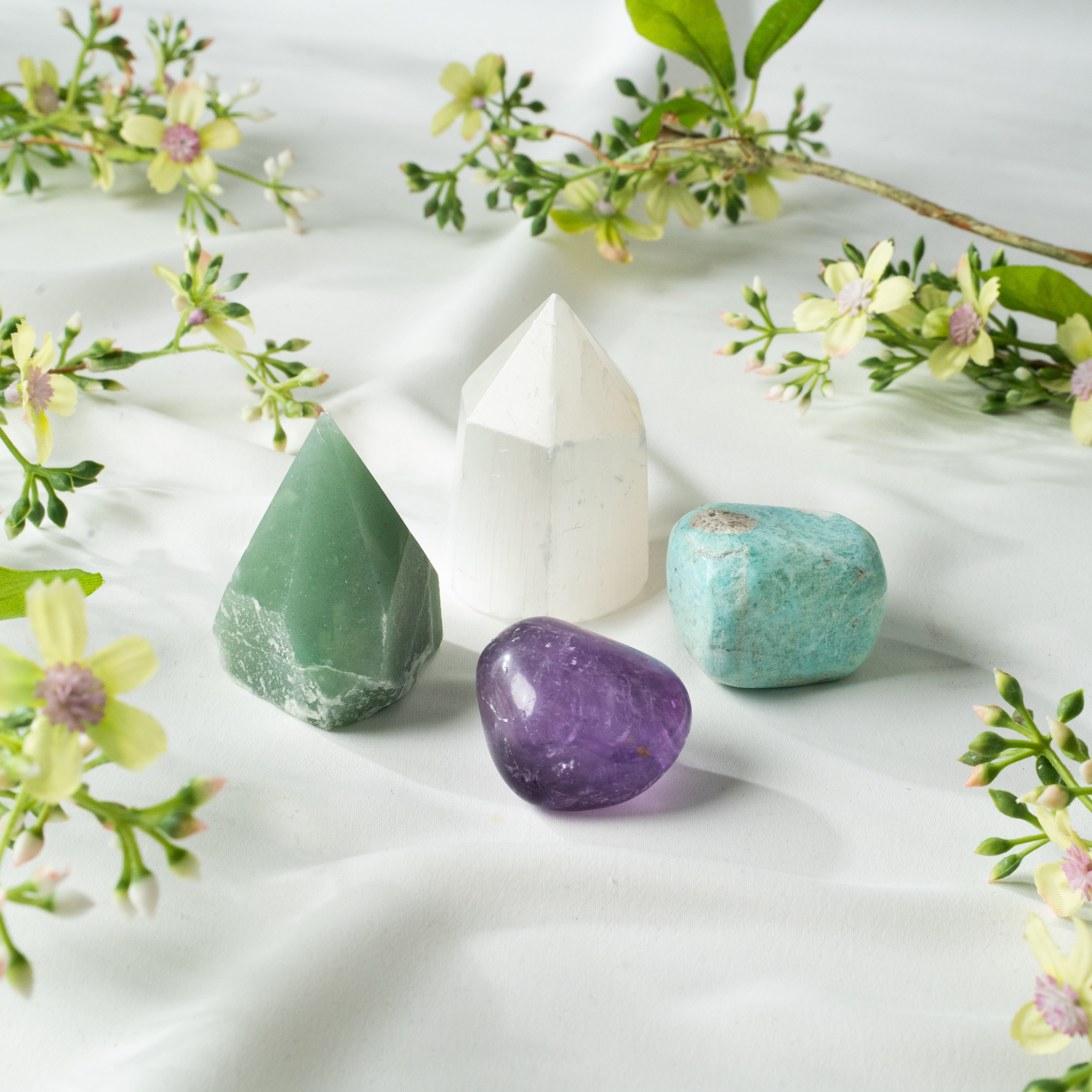 BAG Calm Harmony Natural Crystal Set 000013