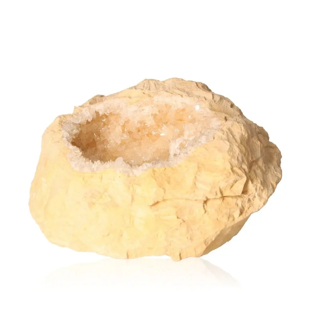 Natural Dogtooth Calcite Cluster from cave stalactite formation with intricate shapes and textures, ideal for collectors and spiritual use.