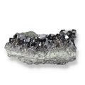 Galena mineral showcasing metallic luster and magnetic properties, ideal for collectors and enthusiasts of unique stones.