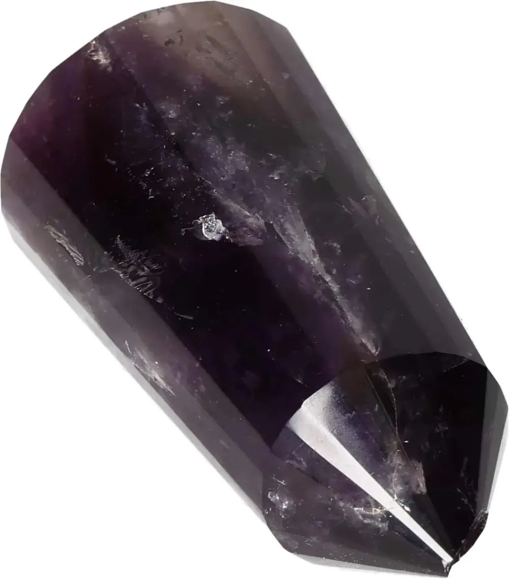 Amethyst Point crystal for spiritual protection, promoting calm, clarity, and intuition.
